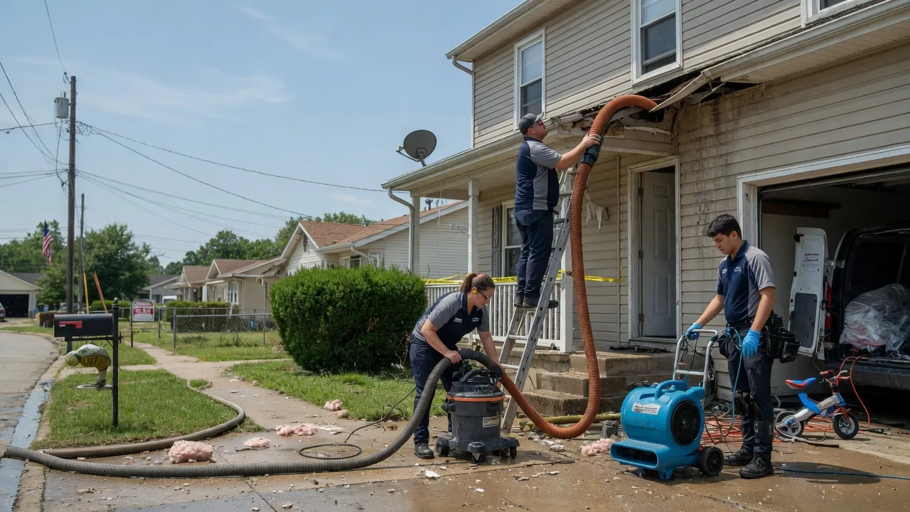 Water Damage Restoration in Oakdale, IL near me